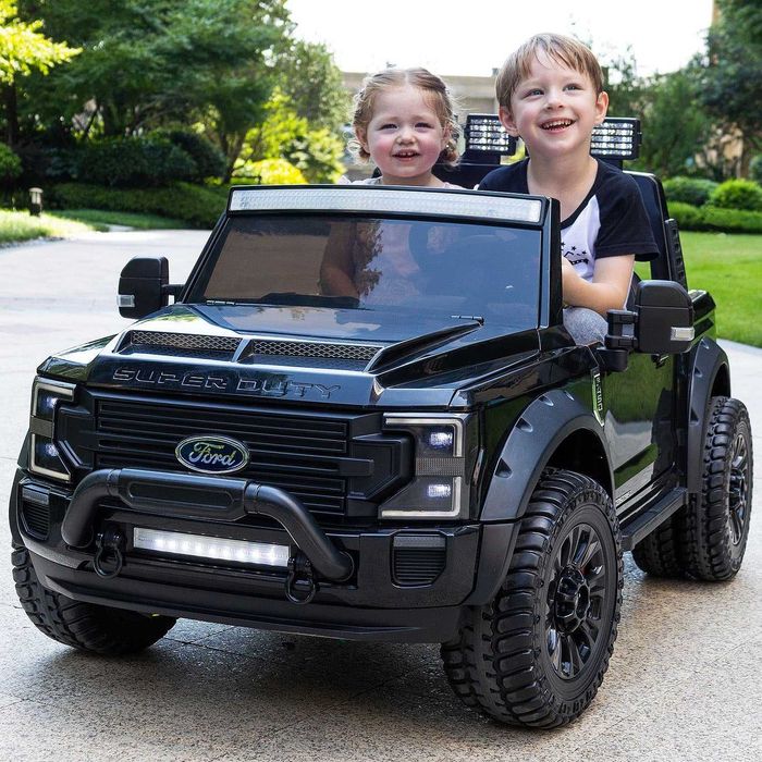 Лицензиран Акумулаторен Джип Ford Super Duty F450, 4x4,180W, Premium