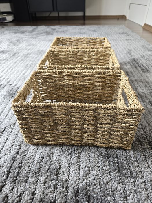 Плетени кошници за съхранение