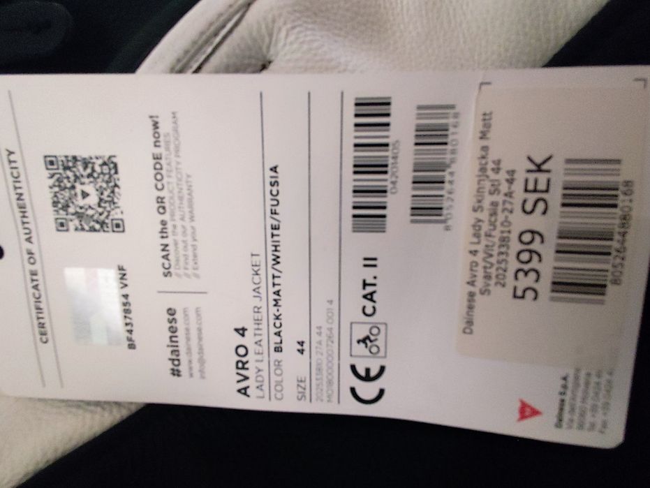 Geaca Dainese Avro 4 Piele Dama S/M