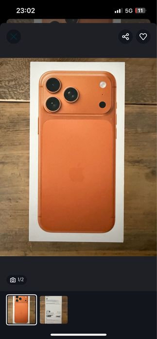 Vand iphone 17 pro max sigilat