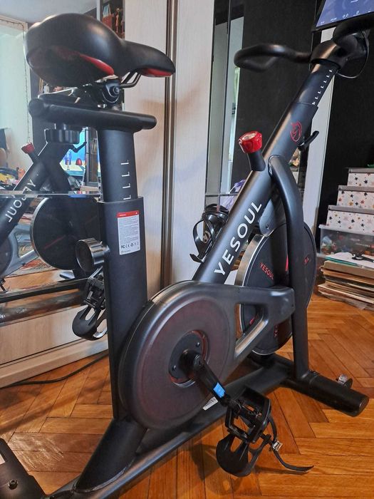 Vand bicicleta fitness YESOUL Spinning Bike S3 Pro Black