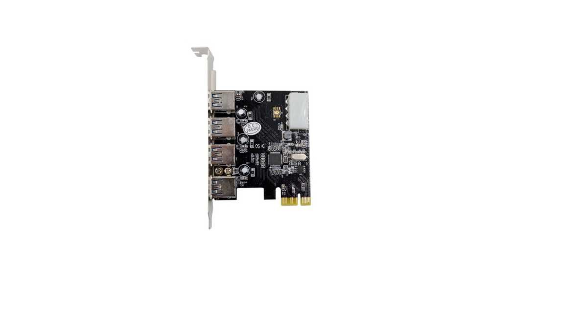 Адаптер для материнской платы - дополнительные 4 х USB 3.0 (PCI-ex)