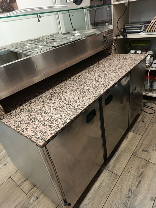 Masa pizza+vitrina ingrediente