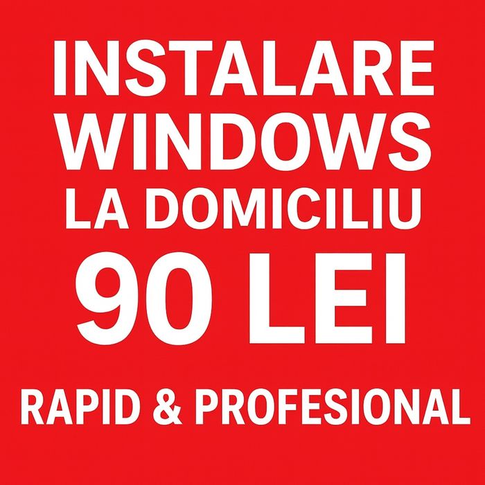instalare windows 11,10+office+drivere+programe+deplasarea  la 90 lei