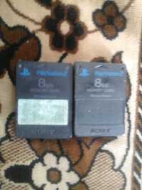 Продам две карты памяти Sony Playstation 2