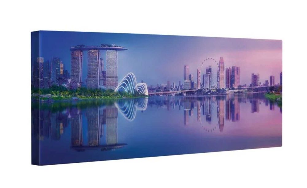 Tablou canvas Singapore, 125 x 50 cm