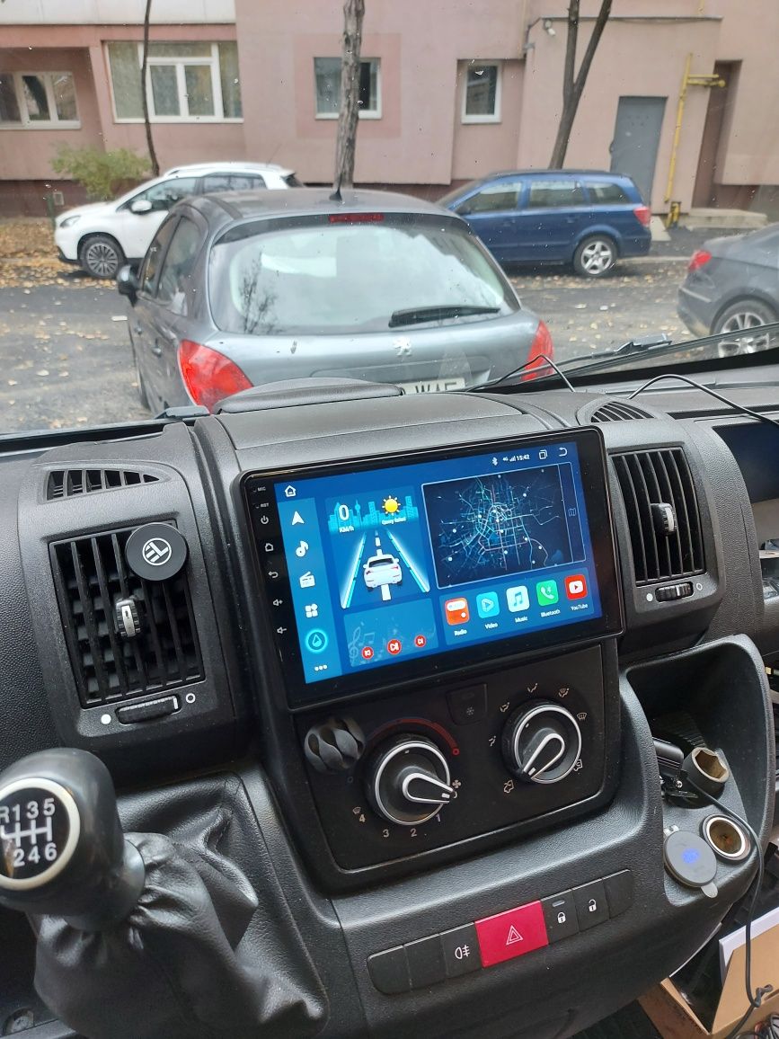 Navigatie Android Fiat Ducato Peugeot Boxer Opel Movano