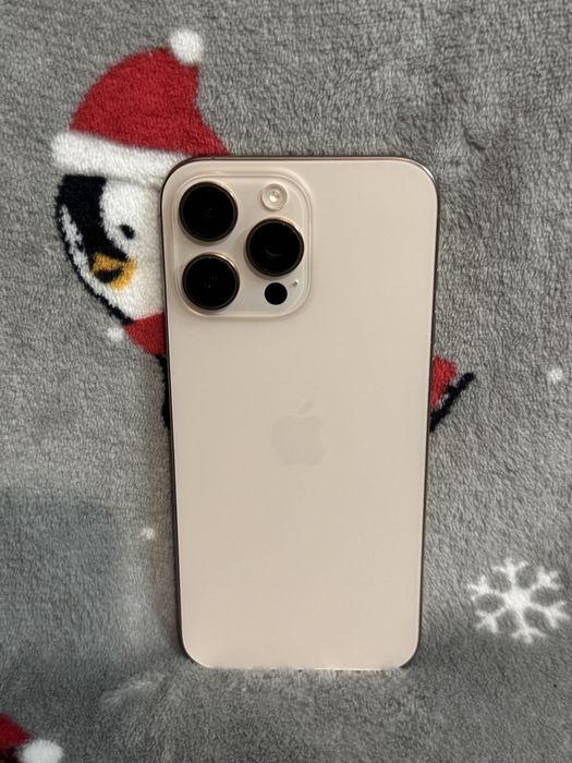 iPhone 16 Pro Max, Desert Titanium, 256Gb. Impecabil.