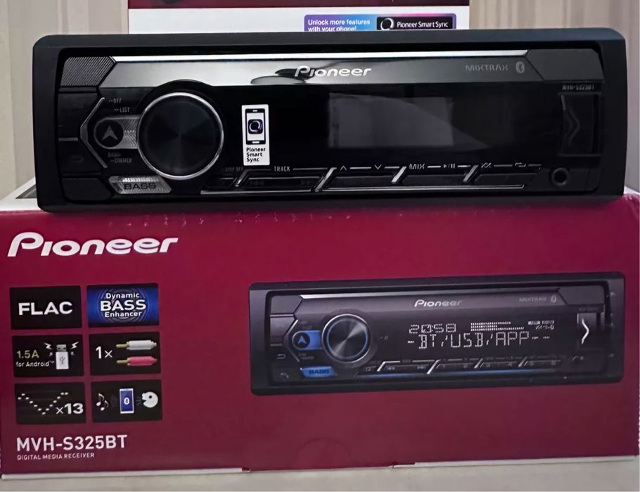 Pioner s325bt Mafon xolati yangi pultlari xam qoshib beriladi