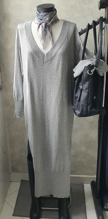 дамска есенно-зимна рокля - L р-р