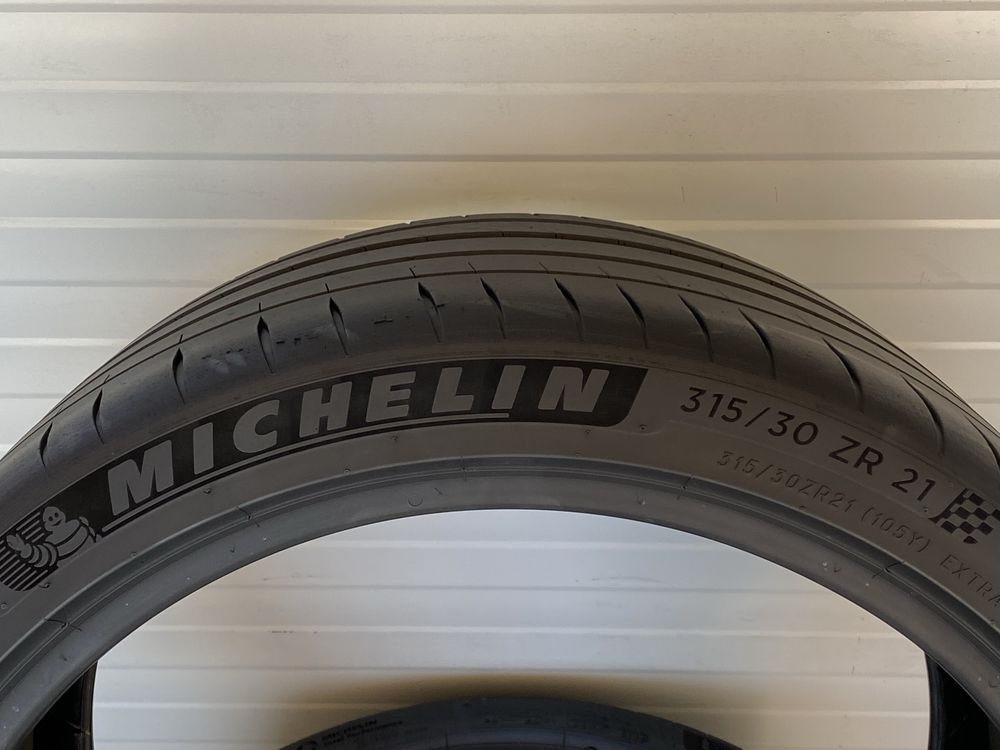 2бр Летни гуми 315/30/zr21/Michelin pilot Sport 4S/dot0720г/4.5мм