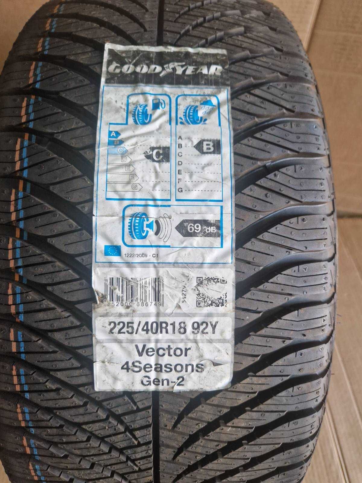 1 брой Goodyear R18 225/40/ 
нова всесезонна гума 
DOT3120