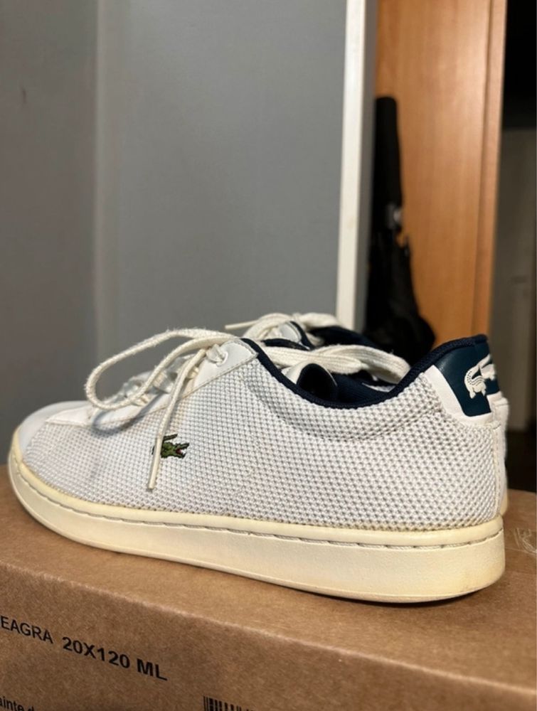 Adidasi Lacoste Albi