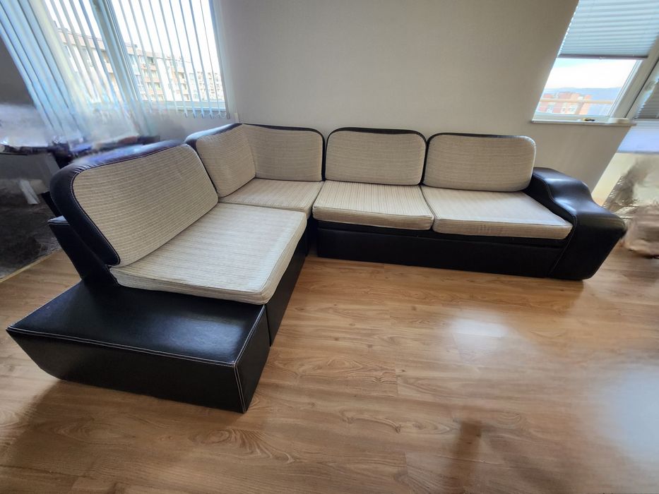 Диван ъглов двулицев