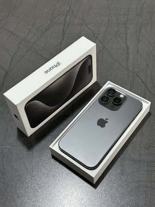 iPhone 15 Pro 96%Baterie Black Titanium 128GB !