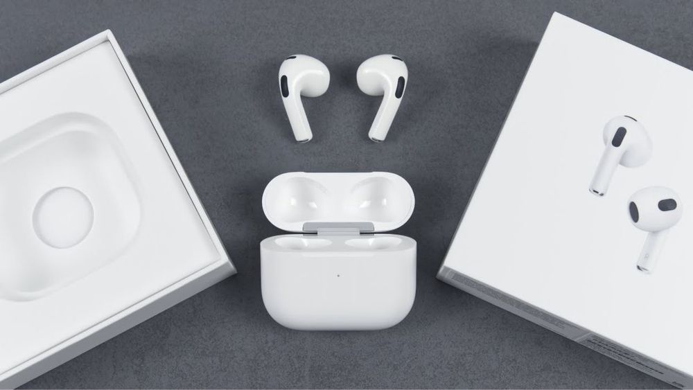 AirPods 3 / AirPods Pro 2 / airpods 4 / эйрподс / наушники / 1в 1