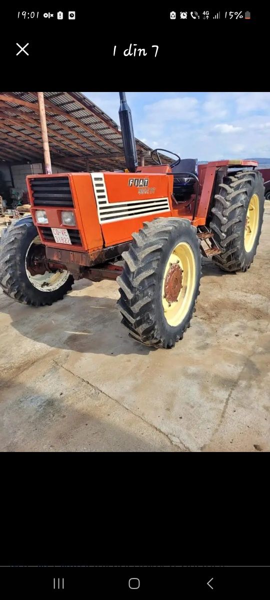 Tractor fiat 980 an 1984 stare perfecta de functionare. Motor Mvm in 6