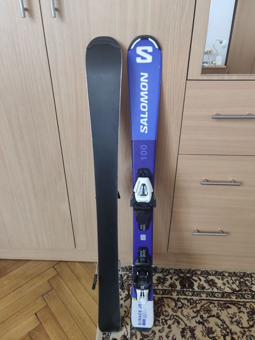 Schiuri copii Salomon S Race Jr 100