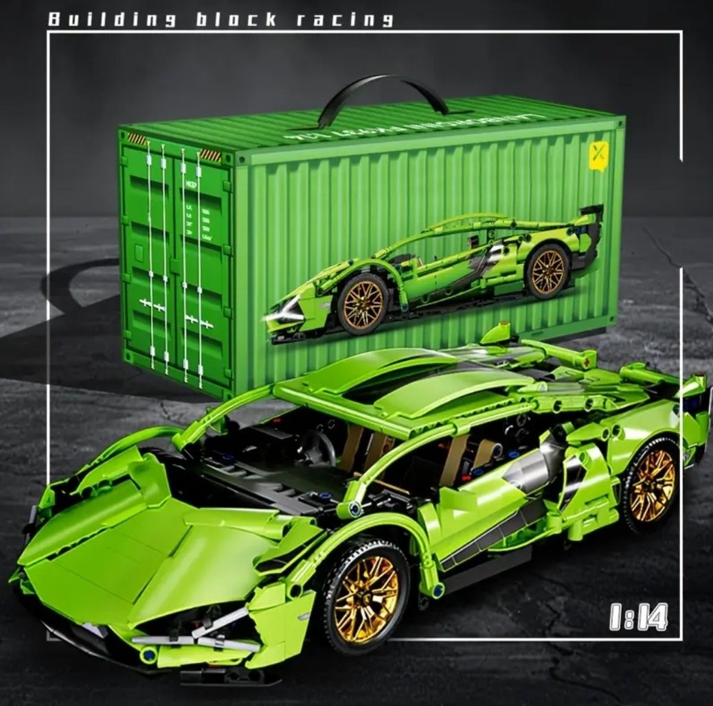 Конструктор лего машина Lamborghini Sian