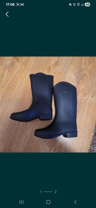 Cizme echitatie copii mărimea 29 foarte puțin folosite