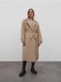 Зимно дълго яке, палто, 36 номер (S), с топла подплата