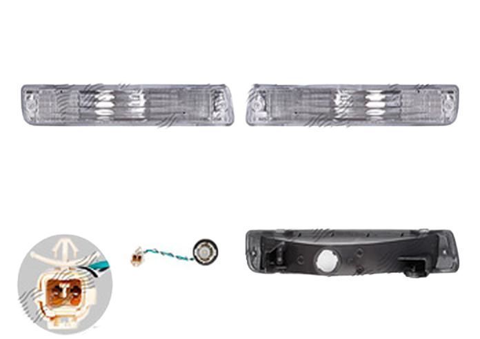 Lampa semnalizare fata Toyota Land Cruiser (Fj80/Fj82), 01.89-05.96, , , Stanga, Dreapta