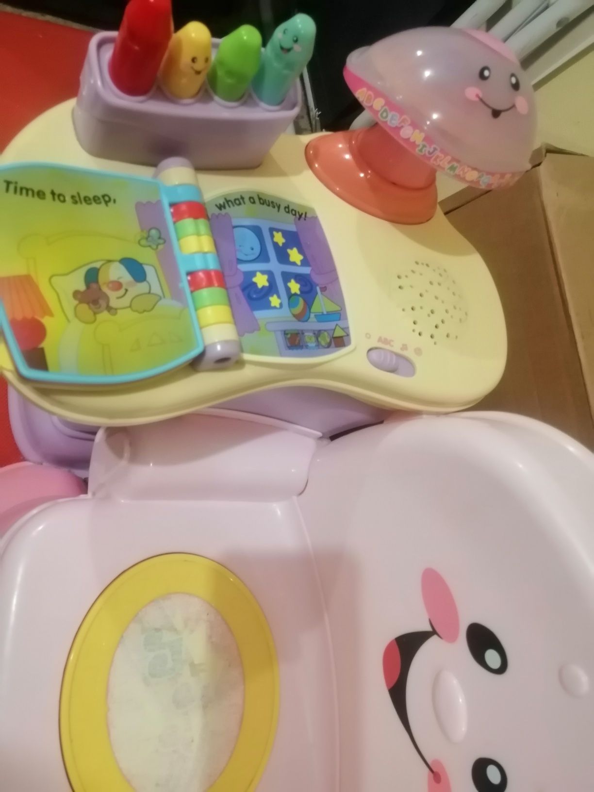 детско образователно столче fisher price