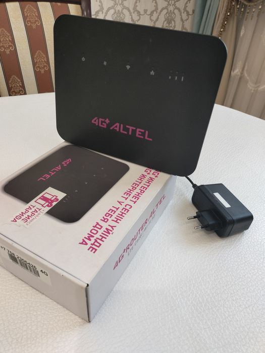 Продам 4G ROUTER ALTEL новая покупали за 42 000 т. платеж в месяц 9000