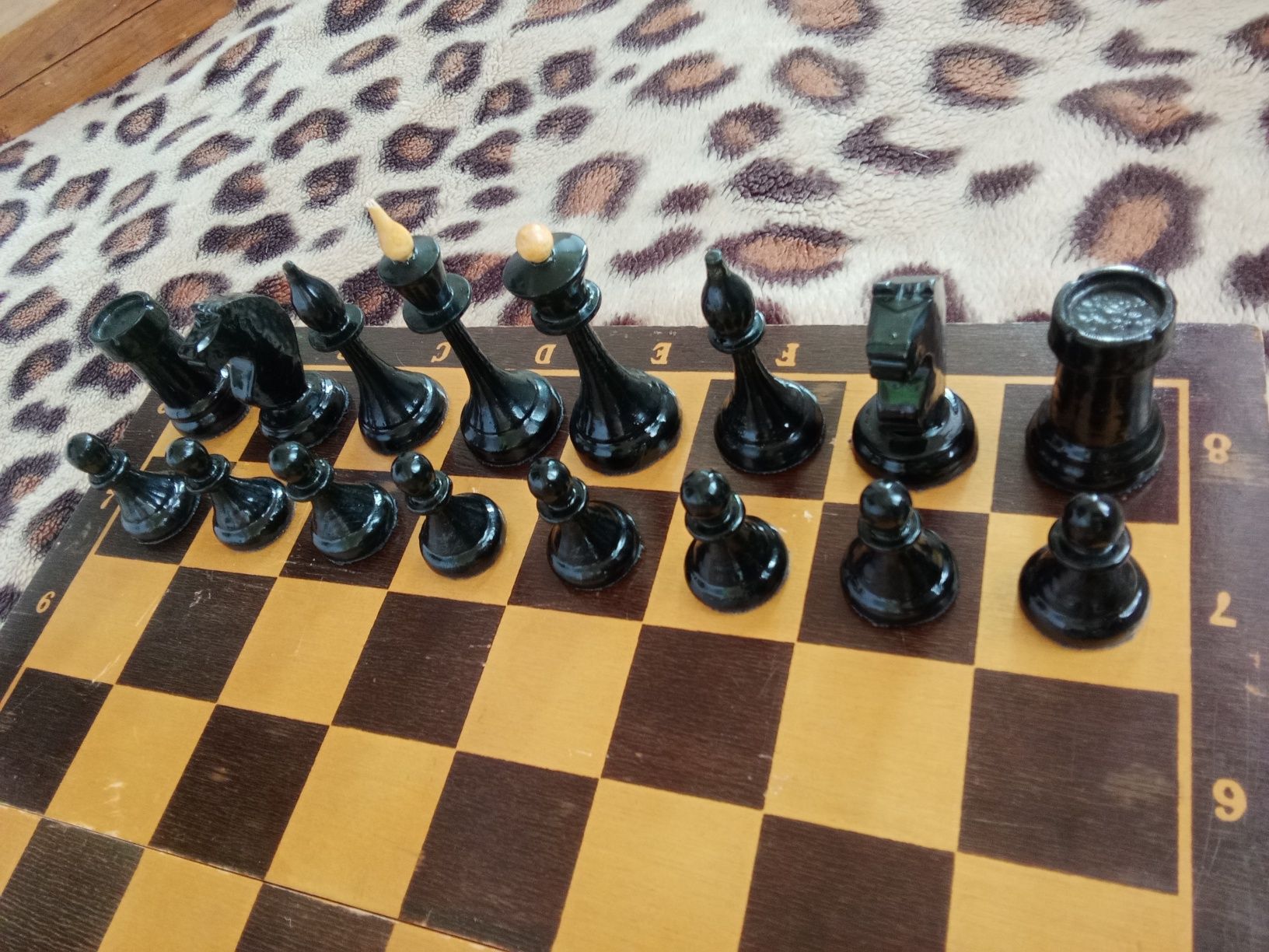 Шахматы ( СССР ) фигуры деревянные