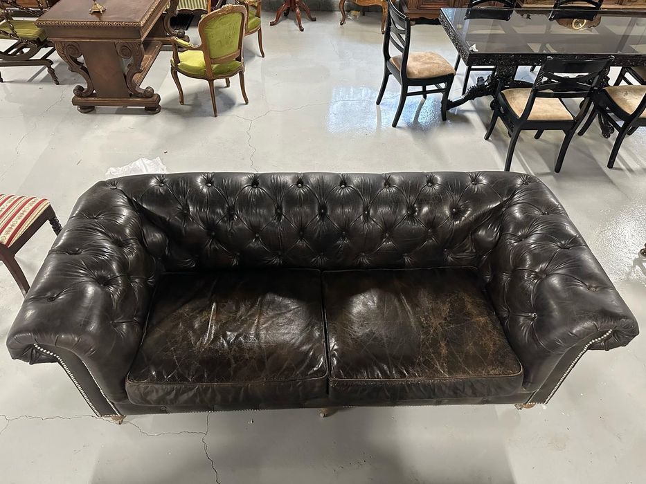 Честърфилд кожени дивани