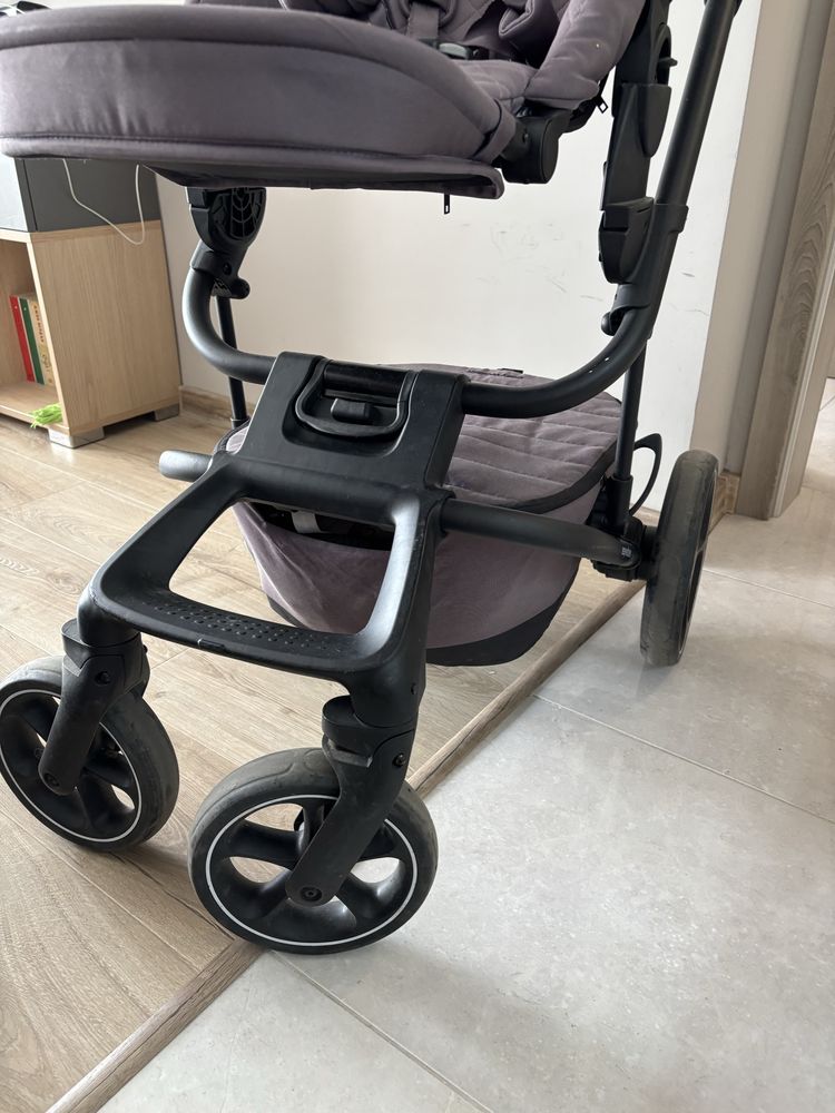 Количка с аксесоари Easywalker Harvey 5 Premium Granite Purple