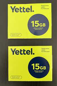 Интернет 15 GB на Глобул за мобилен компютър и рутер на Yettel