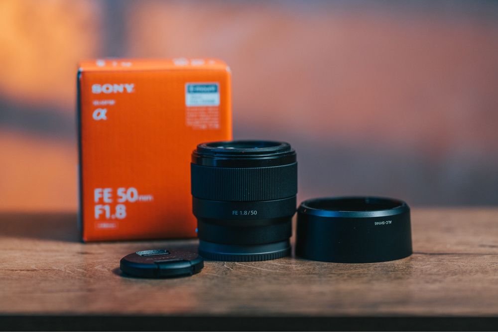 Обектив SONY FE 50mm f/1.8 в ГАРАНЦИЯ