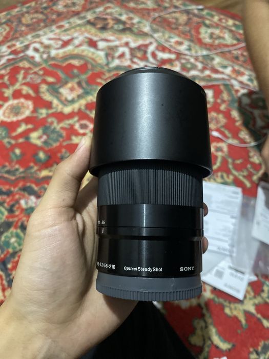 sony ZV E10 обьектив 55:210