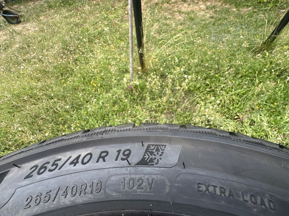 4бр.нови зимни гуми 265/40/19 102V Extra Load