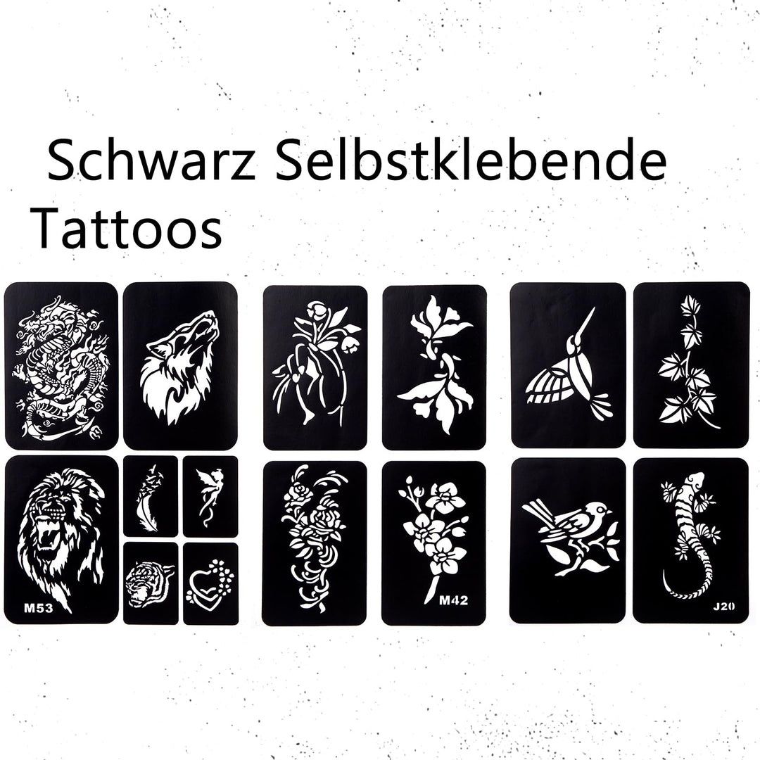 Șablon tatuaje temporare set 281 tatuaje Livrare Gratuită