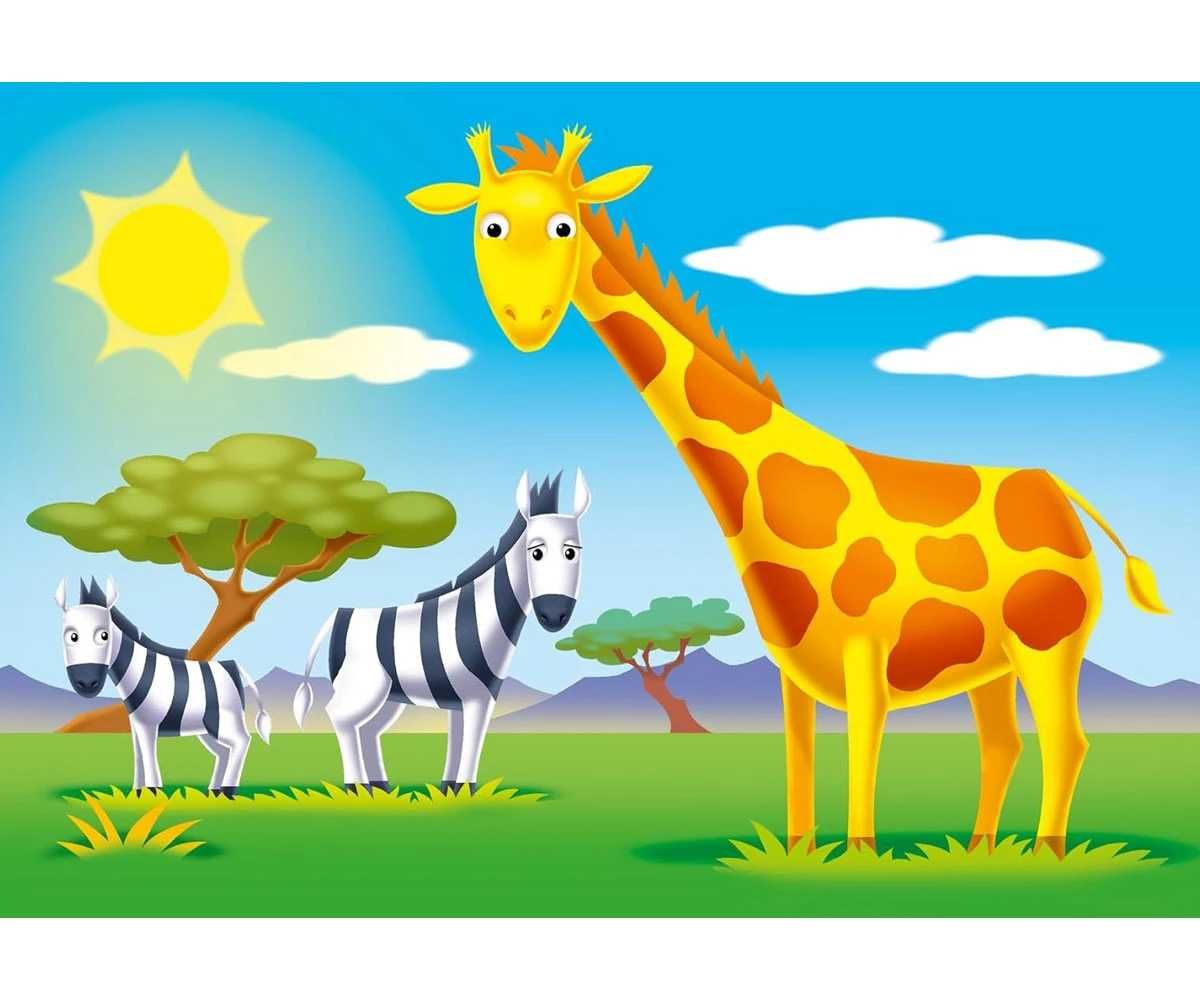 Моят първи Пъзел Ravensburger 4-в-1: 6/8/10/12 ел. Къде живеем?