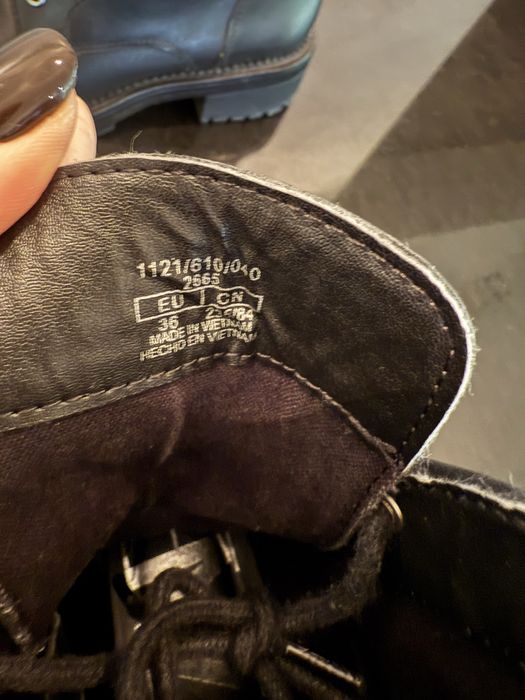 Zara  боти ест.кожа 39лв