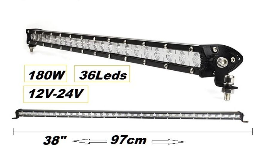 Едноредов SLIM LED Bar Слим Лед Бар 180W 97см.