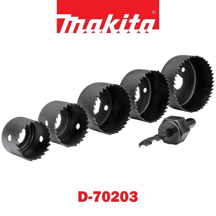 Makita Комплект боркорони за дърво/пластмаса/гипсокартон