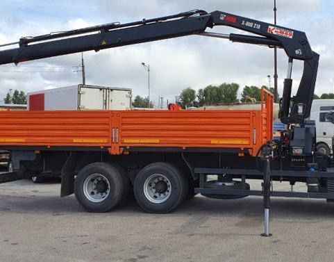 Услуги автотранспорта КМУ-робот.