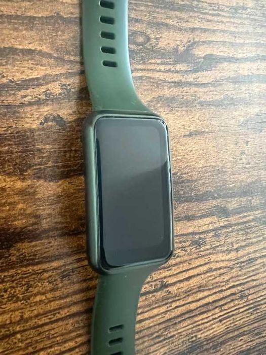 Brățară fitness Huawei Band 7, Silicone Strap, Wilderness Green