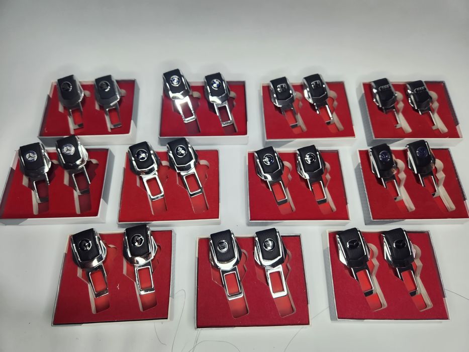 Anulator centura premium cu elemente din piele si logo