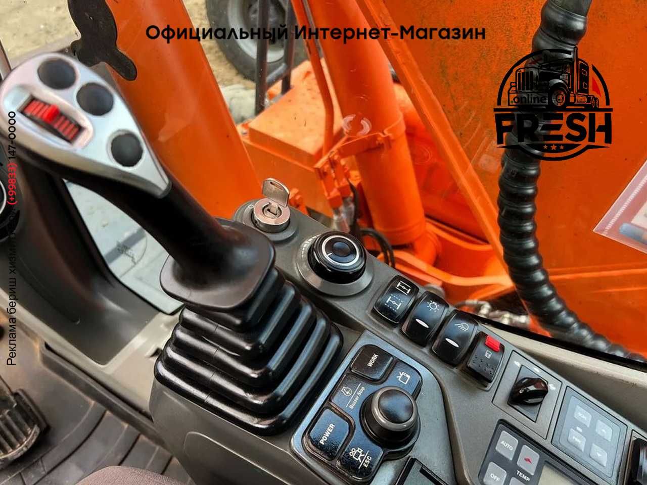 Колёсный экскаватор Doosan DX140W-3