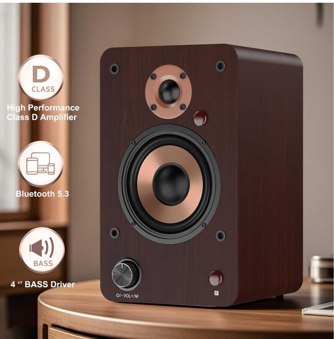 LONPOO LP-42M Bluetooth високоговорители RCA, USB, AUX-IN портове