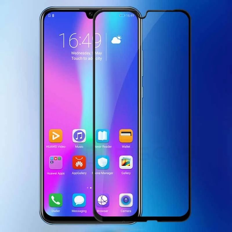 5D Стъклен протектор за целия дисплей за Huawei Y5 Y6 Y7 2019 / 2018