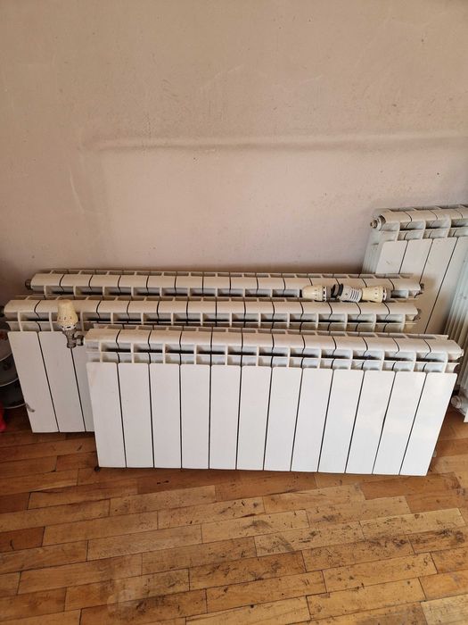 Алуминиеви радиатори 11 бр (101 глидера) в много добро състояние
