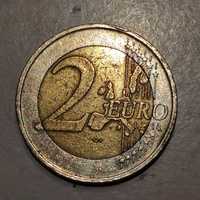 Monedă 2 euro 2002