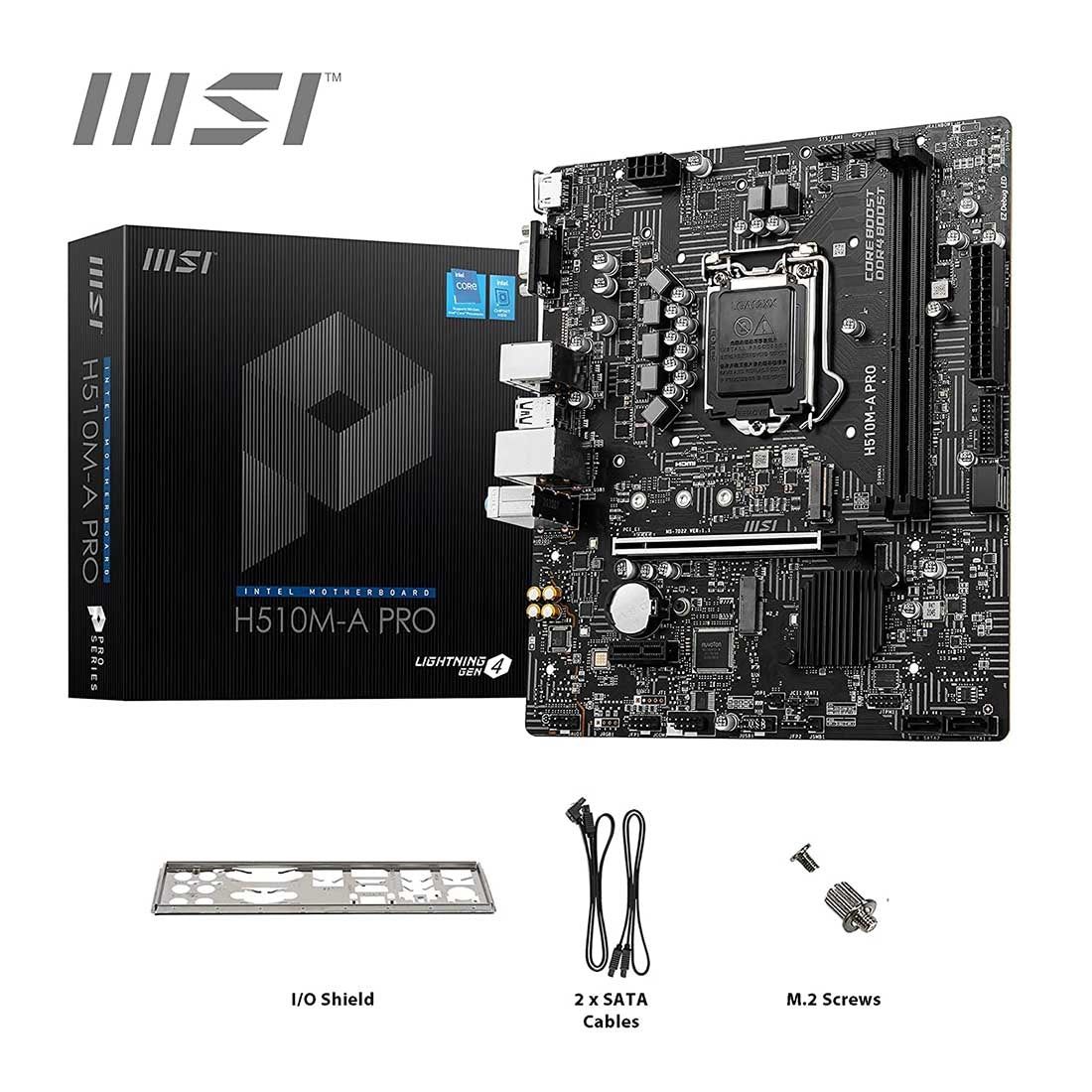 MSI H510 m Pro lga 1200 11th gen
