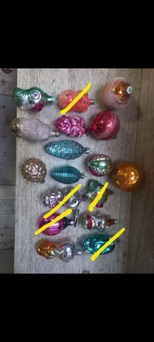 Новогодние советские игрушки